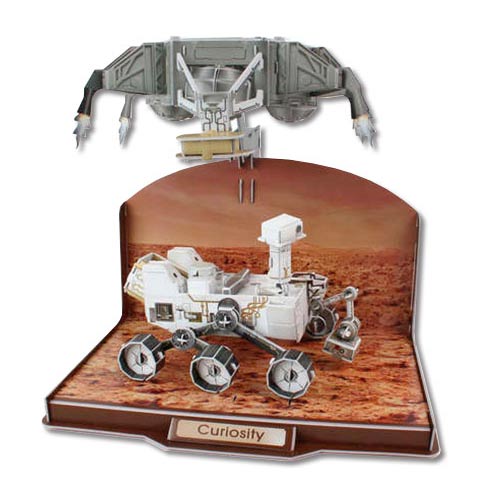 3D Puzzle Curiosity Rover