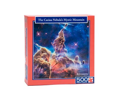The Carina Nebula's Mystic Mountain Puzzle
