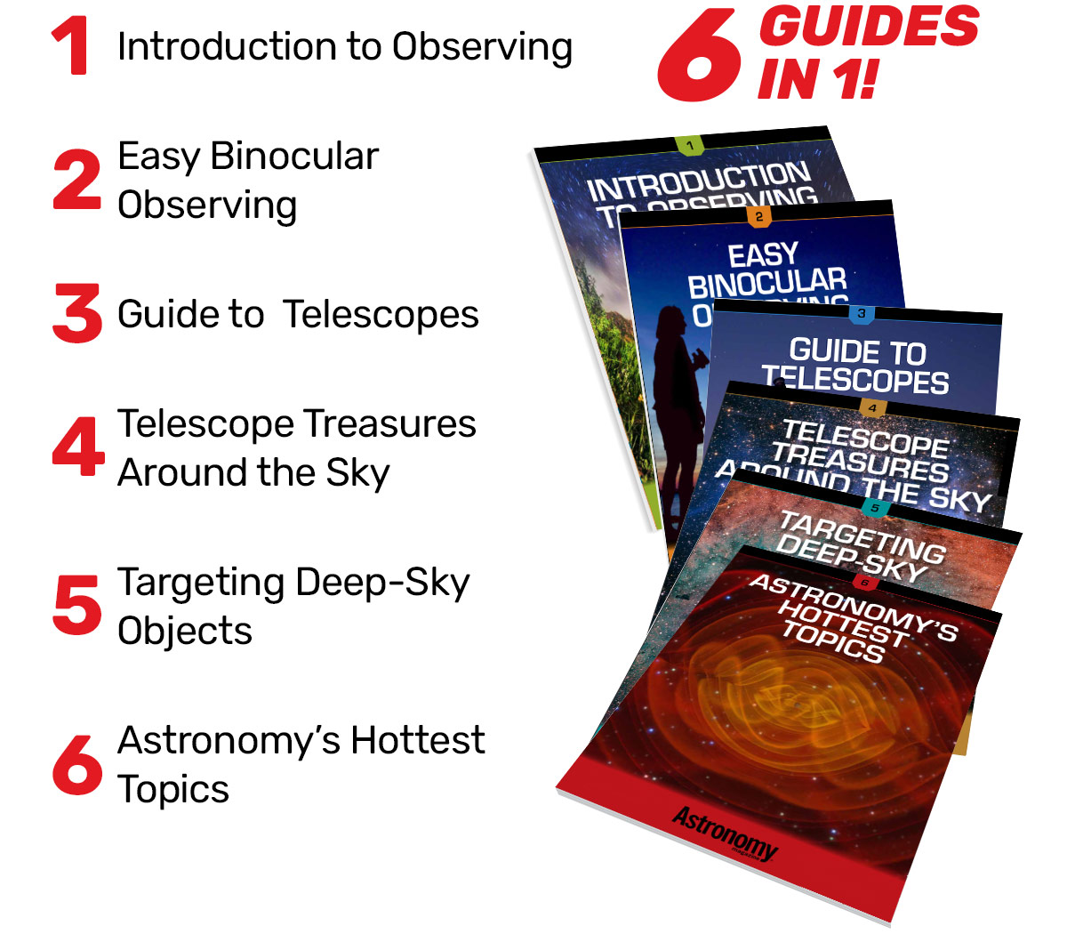 Get six guides in one now...