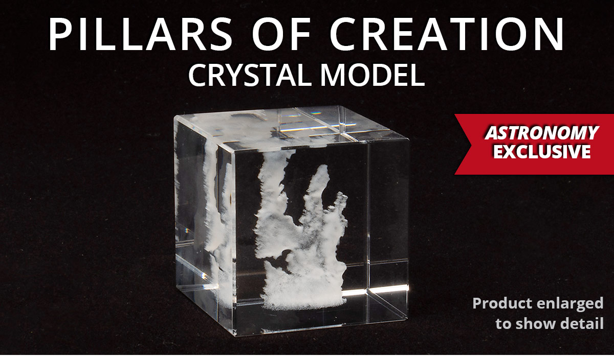 Pillars of Creation Crystal Model...