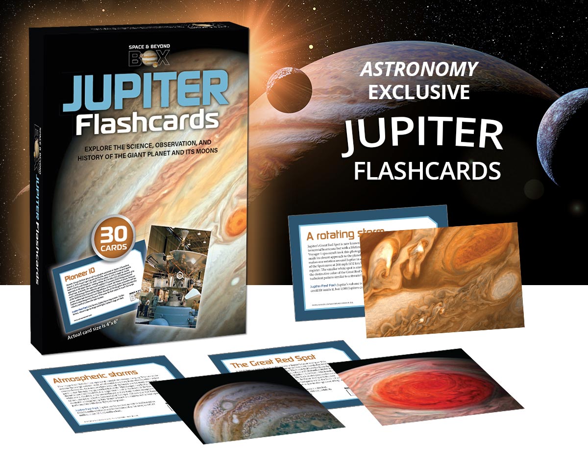 Jupiter Flashcards exclusively from Astronomy magazine...