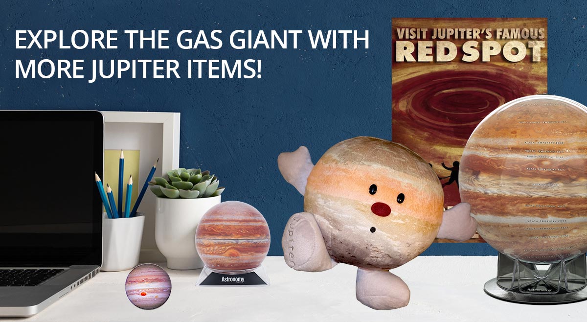 Explore the gas giant with more Jupiter Items!