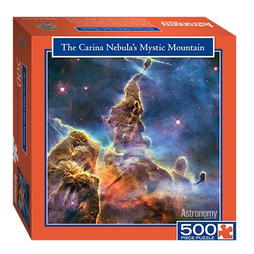 The Carina Nebula's Mystic Mountain Puzzle