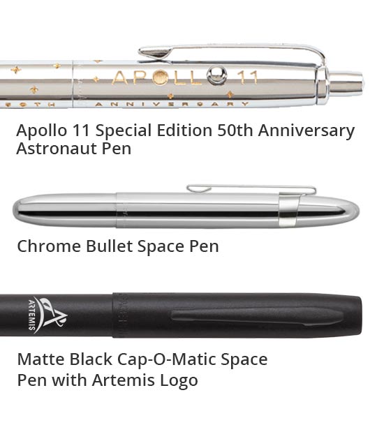 Original Astronaut Pens, Bullet Pens, Caop-O-Matic Pens...