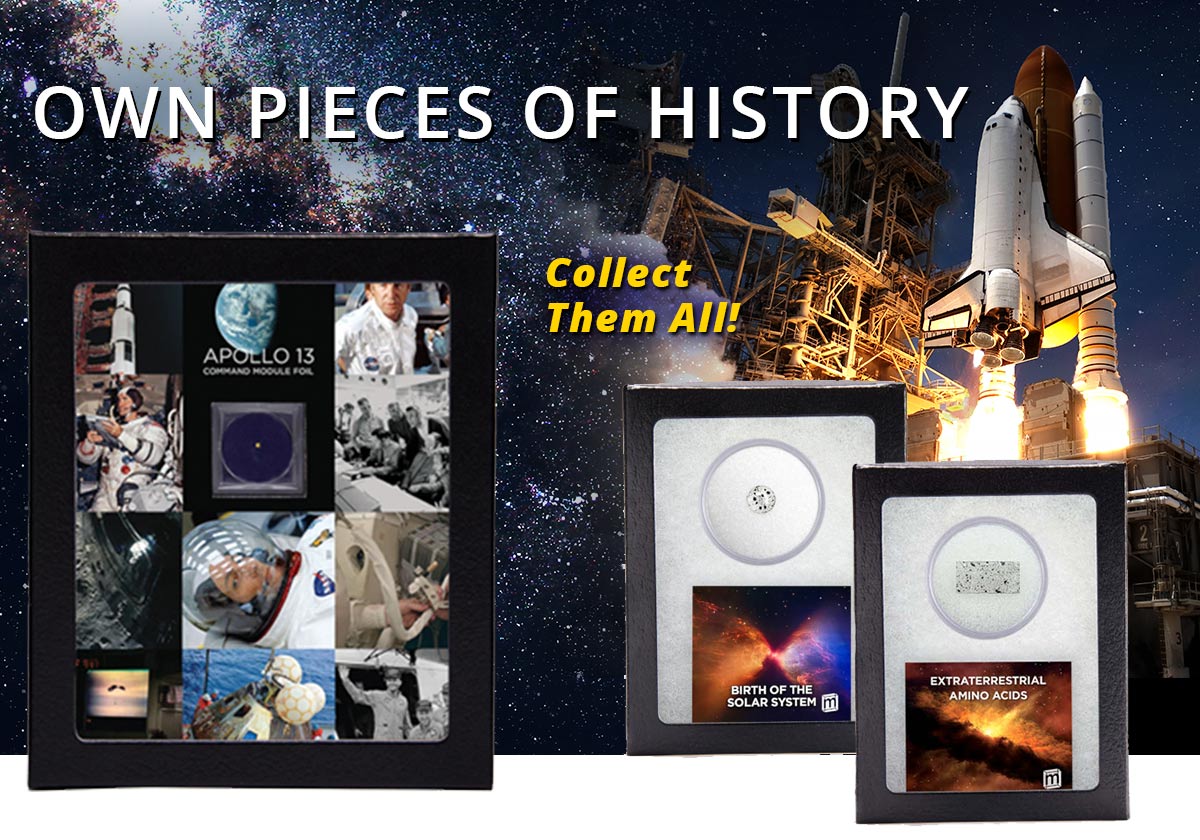 Own pieces of history...Collect them all!