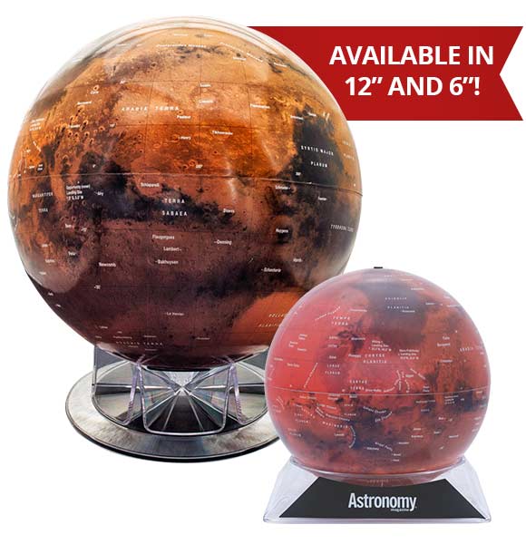 Mars Globes